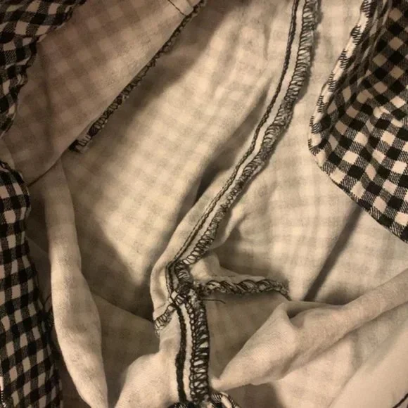 Checkered Skinny Pant